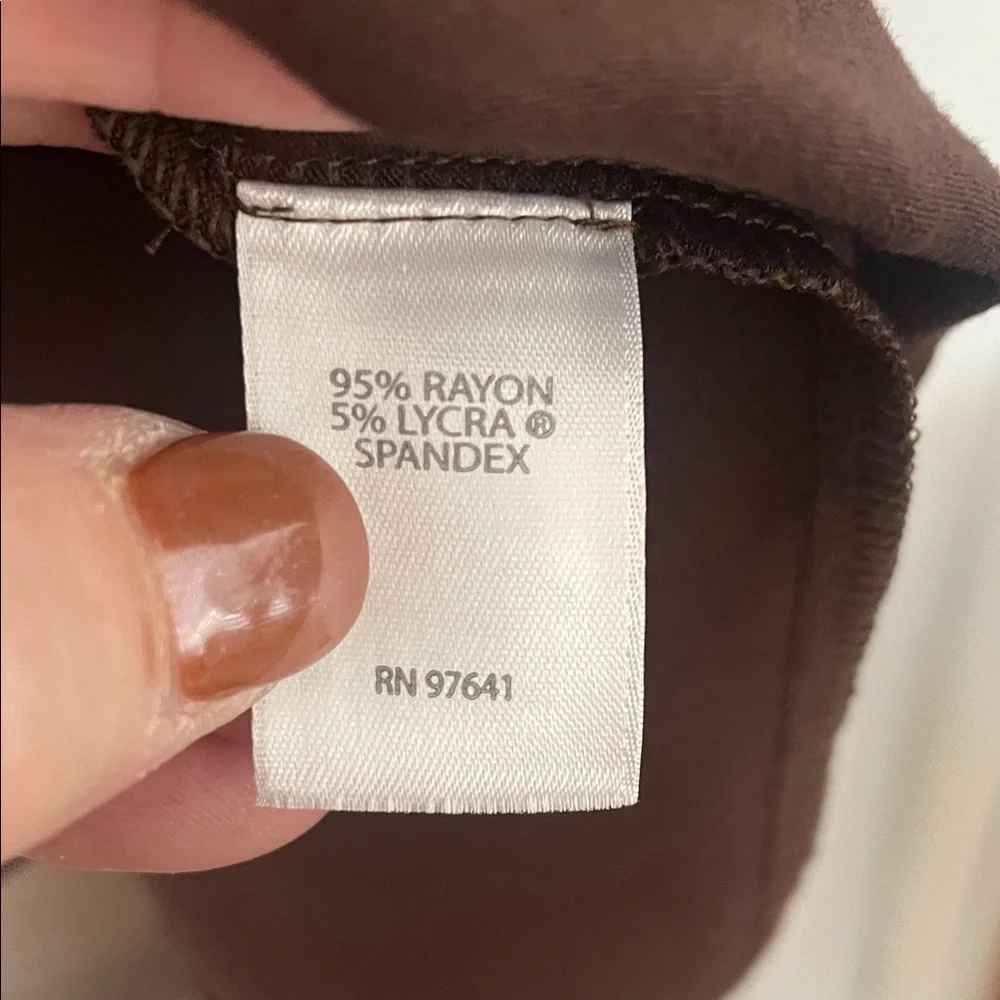 J. Jill Asymmetrical Brown Dress - Picture 5 of 7